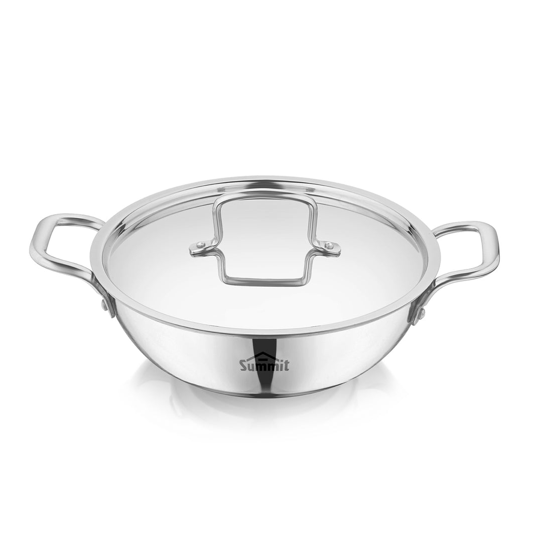 Summit Kadai Triply XXL Induction With Steel Lid