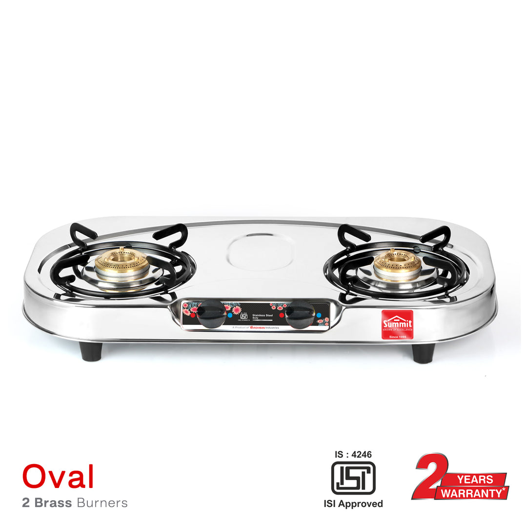 Summit Gas Stove Oval