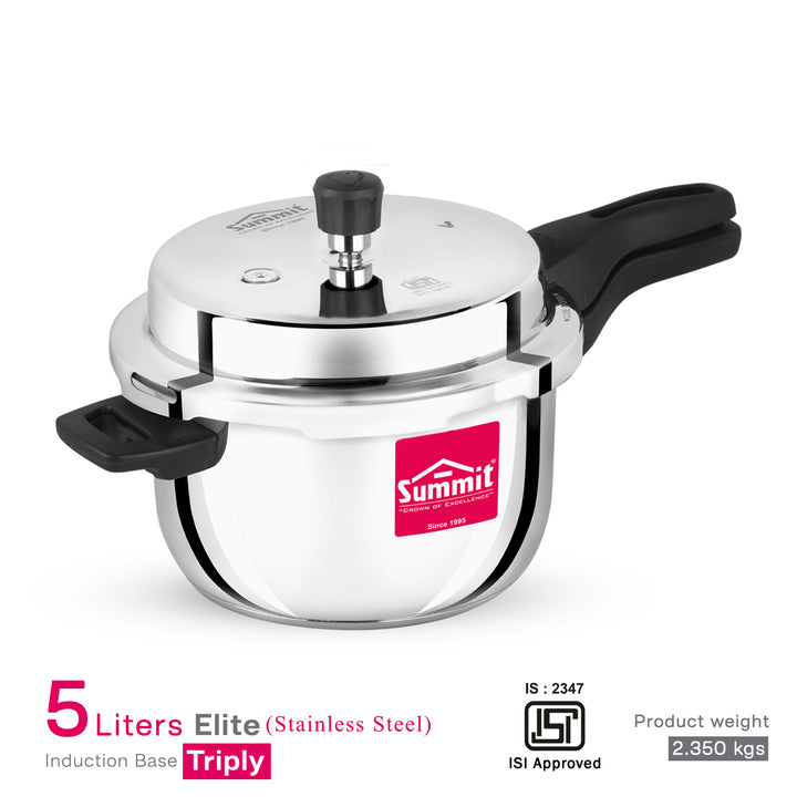 Summit Triply Outer Lid 5L Pressure Cooker