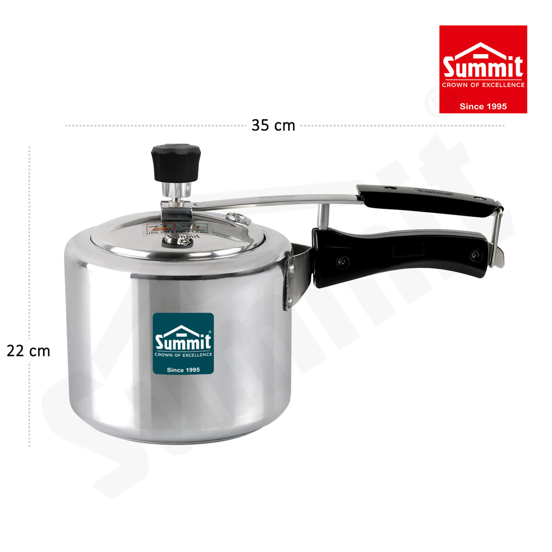 Summit Innerlid 3L & 5L Plain Induction Fine Pressure Cookers