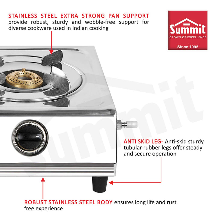 Summit Gas Stove Virtus-2