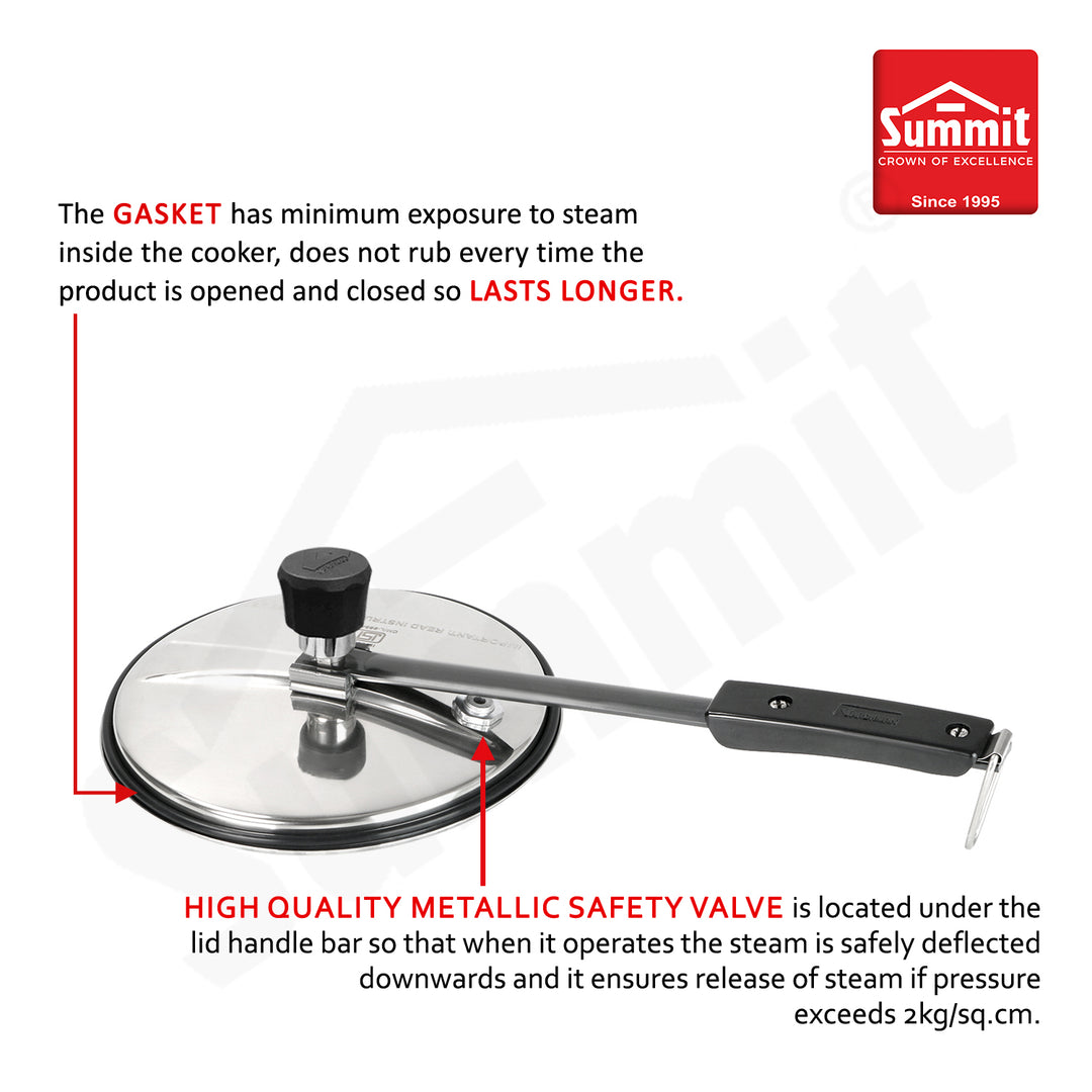 Summit Innerlid 5.5L C-tura Induction Hard Anodised