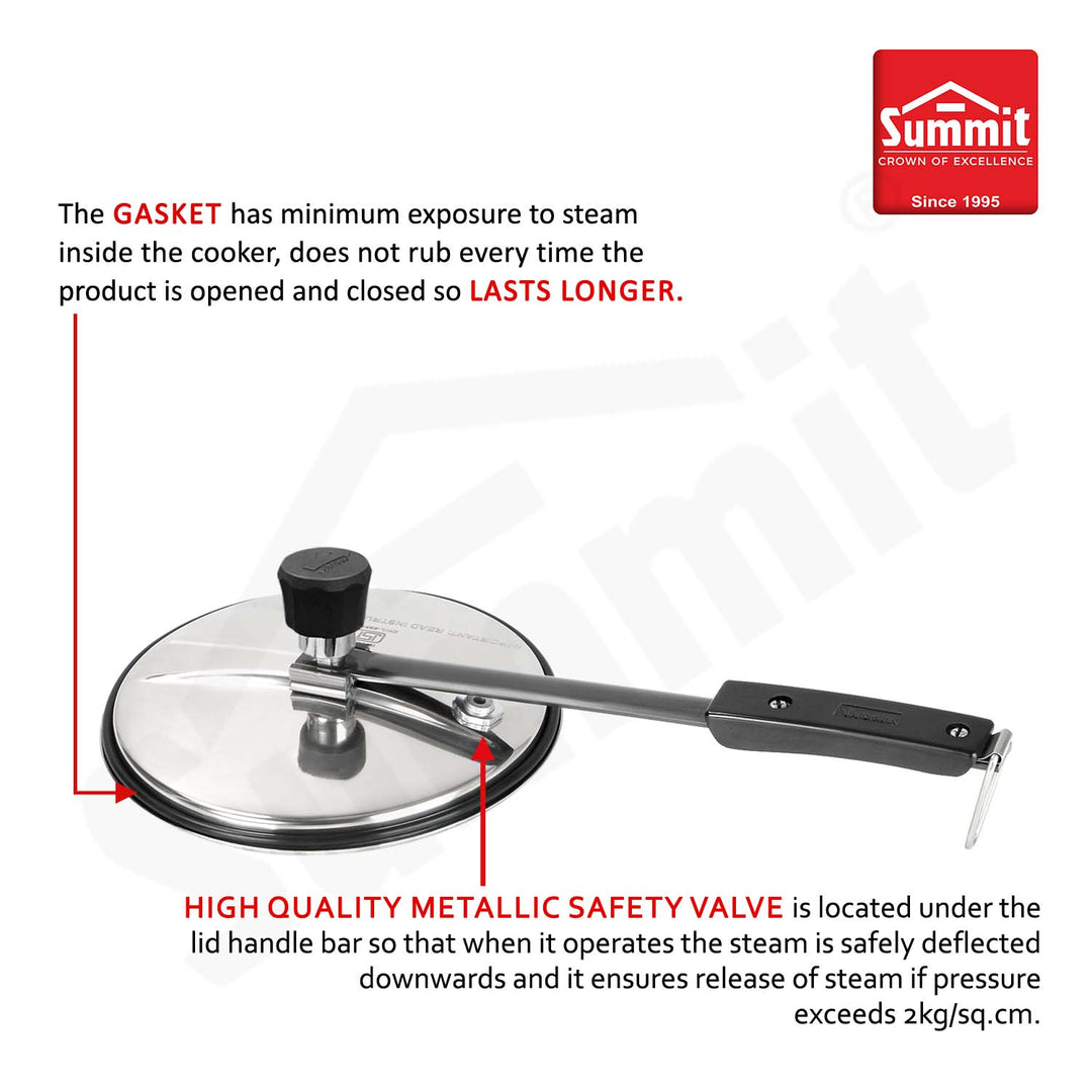 Summit Innerlid 5.5L Handi Induction Hard Anodised