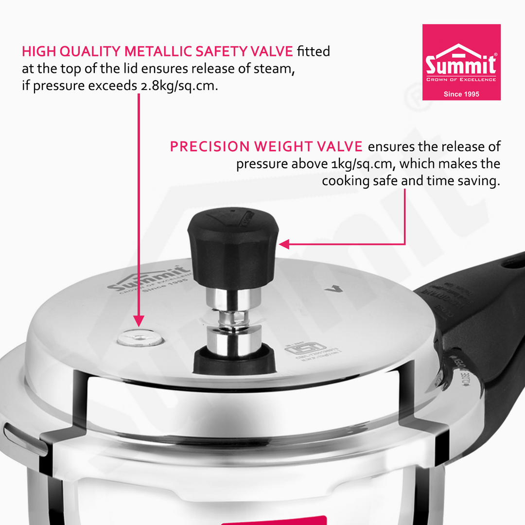 Summit Triply Outer Lid 2L Pressure Cooker